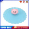 Cartoon Silicone Cup Cover Heat Resistant Sealed Cups Lid (Pink Pig Head)