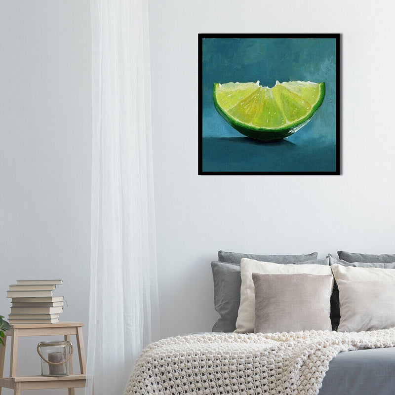 Lemon Frameless Picture Oil Paint By Numbers Hand Painted Picture for Bedroom