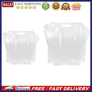 2pcs 5L/10L Portable Outdoor Foldable Collapsible Water Bags Camping Carrie