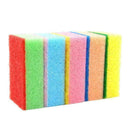 1PC Cleaning Sponge Brush 9*6*3CM Random color G9G9 L6C0 I2M8 I7E9