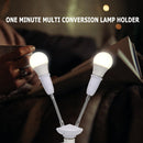 5pcs Adjustable E27 Lamp Holder for LED Light Adapter Multi-conversion