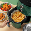 30x Air Fryer Paper Liners Aluminum Foil Tin Box Steamer Basket (A 6 inch) Newly