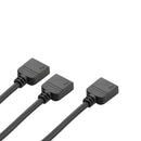 Female to Female 3528/5050 RGB LED Strip Light Connector Cable (1 to 2) Newly