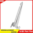 2pcs Furniture Cupboard Door Front Desk Foldable Lid Support Hinge Stay Hinges