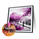 5D DIY Diamond Painting Kits Full Round Drill Waterscape Mosaic Picture Wall