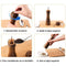 Pepper Grinder,Adjustable Coarseness,Wooden Manual Spice Pepper Mill for Kitchen