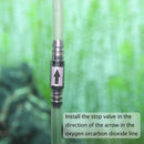 Stainless Steel Carbon Dioxide Water Non Return Check Valve Aquarium Diffuser
