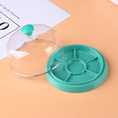 6 Slots Watch Vacuum Dust Sheet Cover with Tray Watch Movement Repair Tools