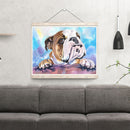 5D Diamond Painting Kit DIY Dog Full Round Drill Mosaic Animal Home Decorations