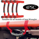 4pcs Automotive Grab Handles Non-slip Car Roll Bar Grab Interior Accessories