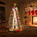 Christmas Tree Topper Bow Topper Farmhouse Christmas Decor Xmas Tree Decor*
