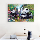 5D DIY Full Drill Diamond Painting Panda Embroidery Mosaic Kit Living Room De
