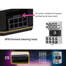 ATX 8-Pin FemaleTB 8-Pin Male Power Supply Adapter Replacement for Desktop GPU