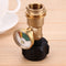 Propane Tank Gauge Gas Grill BBQ Pressure Meter Indicator Fuel Brass
