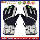 2pcs Kids Outdoor Winter Warm Knitted Ski Gloves Windproof Mountaineering G