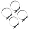 4pcs Heavy Duty Stainless Steel T-Bolt Clamps Turbo Coupler Intake Intercooler