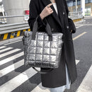 Embroidery Thread Latex Crossbody Tote Bag Female Trending Shopping Handbag