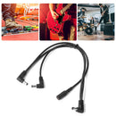 Guitar Effect Pedal Daisy-Chaining Cable Power Supply for 9V DC Adapter Plug