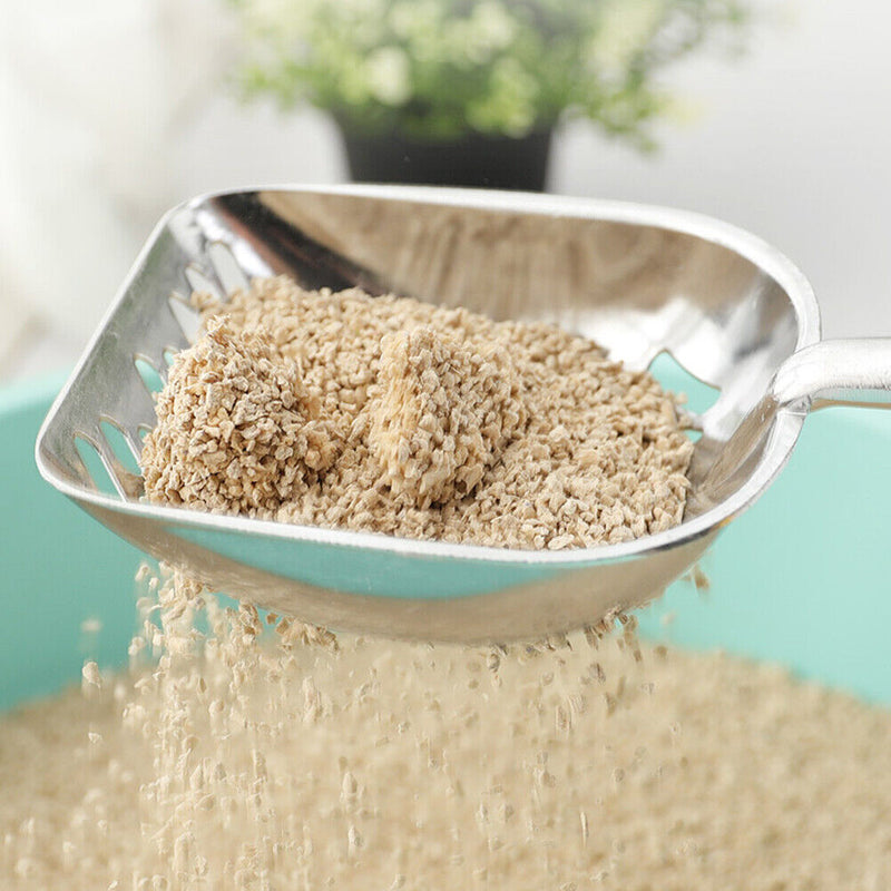 Aluminum Alloy Pet Cat Dog Metal Litter Scoop Shovel Sand Waste Cleaning To