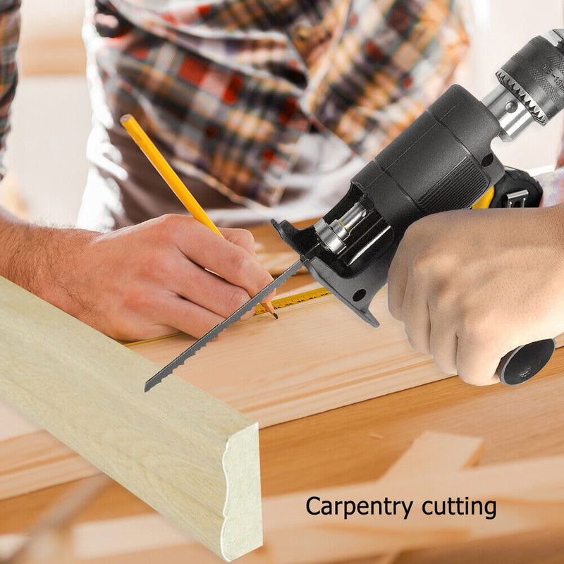 Household Electric Drill Modified Electric Reciprocating Jig Saw Adapter Newly