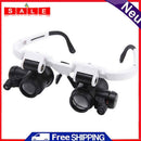 Head Wearing Magnifier LED Magnifying Eyewear for Reading Repair LED Magnifying Magnifying Eyewear