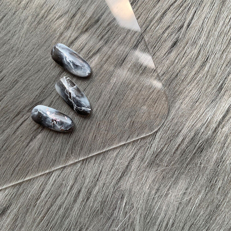 Acrylic Transparent Makeup Palette Polish Gel Oil Painting Mixer with Spatula