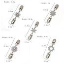Corsage Friends Gifts Anti Light Buckle Sweater Clip Collar Chain Lapel Pins