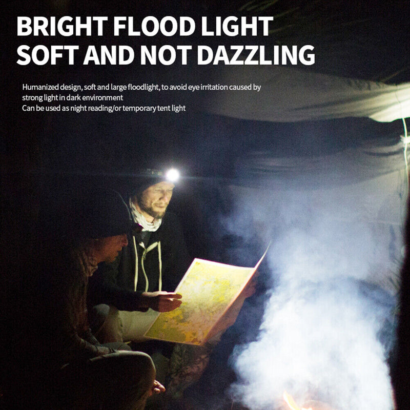 XHP160 LED Headlamp Head Torch IPX4 Waterproof Headlight (with Battery) Newly