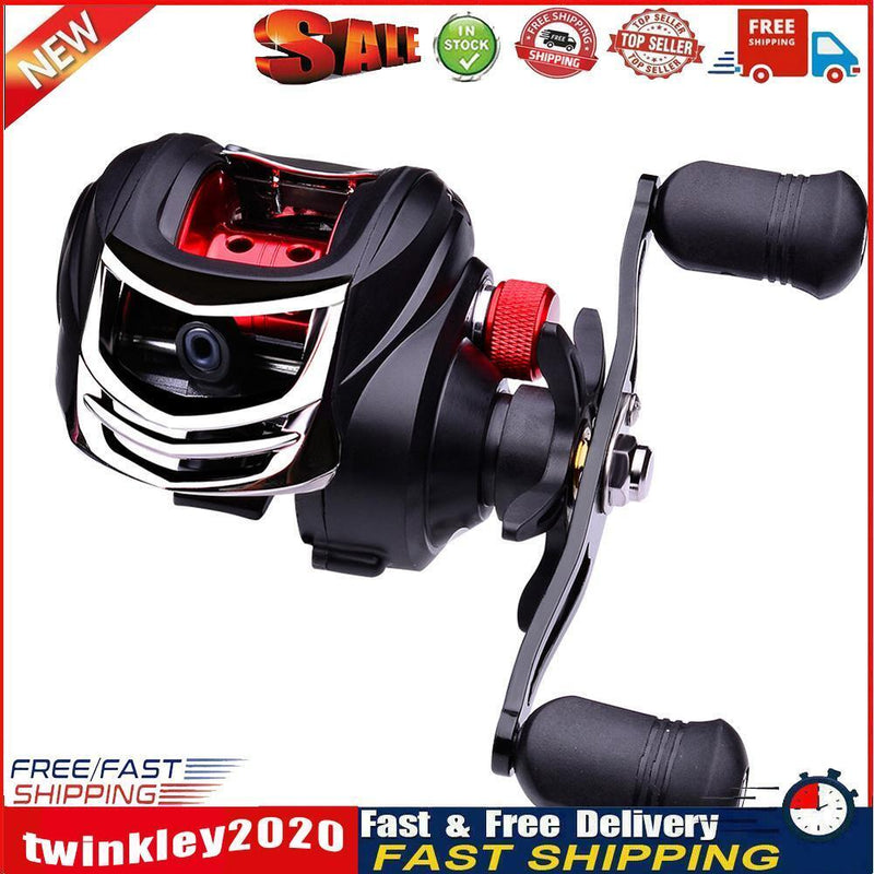 8kg Max Drag Fishing Reel 7.2:1 Bait Casting Fishing Wheel (Right Hand) Newly