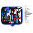 212pcs Watchmaker Watch Case Repairing Opener Band Link Leather Storage Bag Kit