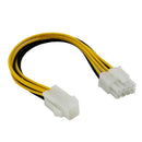 5pcs 4Pin to 8Pin Convert Power Wire Connector Extension Cable