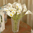 Weiß künstliche Calla-Lilie blüht Blumenstrauß Garden Hochze D6F9 G7K5 W9U5 X7M4