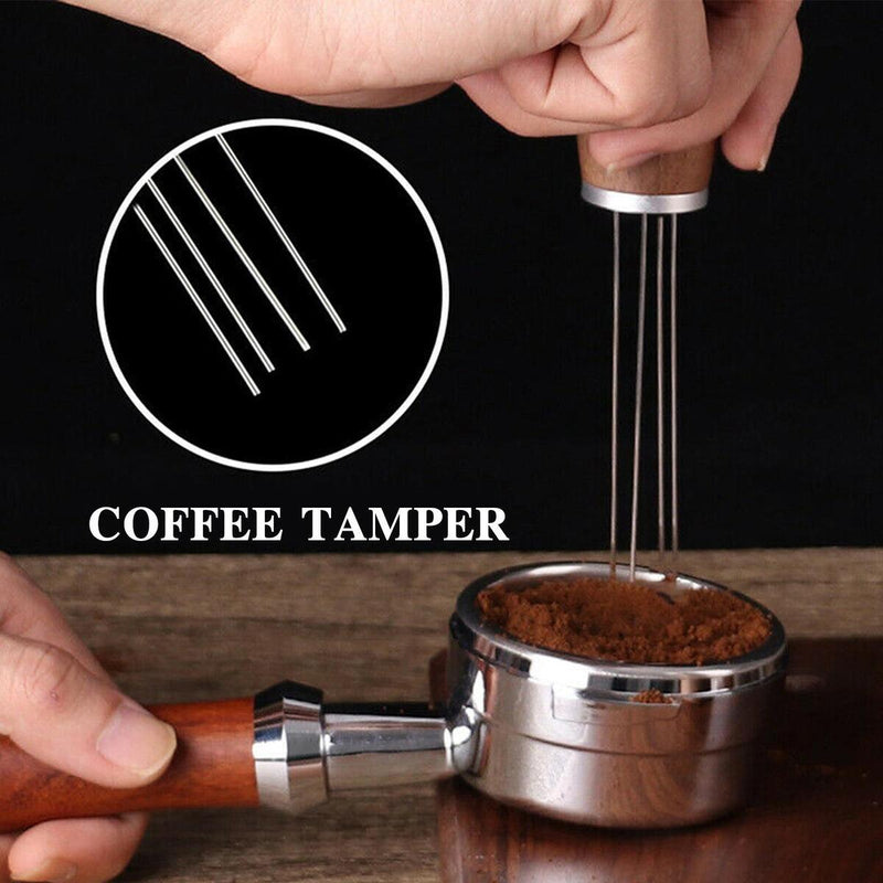 Steel Espresso Distribution Coffee Stirrer Coffee Needle for Kitchen#