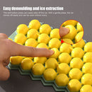 Reusable Honeycomb Ice Box Silicone Ice Maker Mold & Ice Shovel (188 Grids)