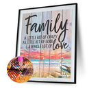 5D DIY Diamond Painting Kits Car Words Full Round Drill Wall Decor Art Crafts