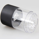 ABS Electric Pepper Salt Spice Mill Grinder Seasoning Grinding Tool (Black)