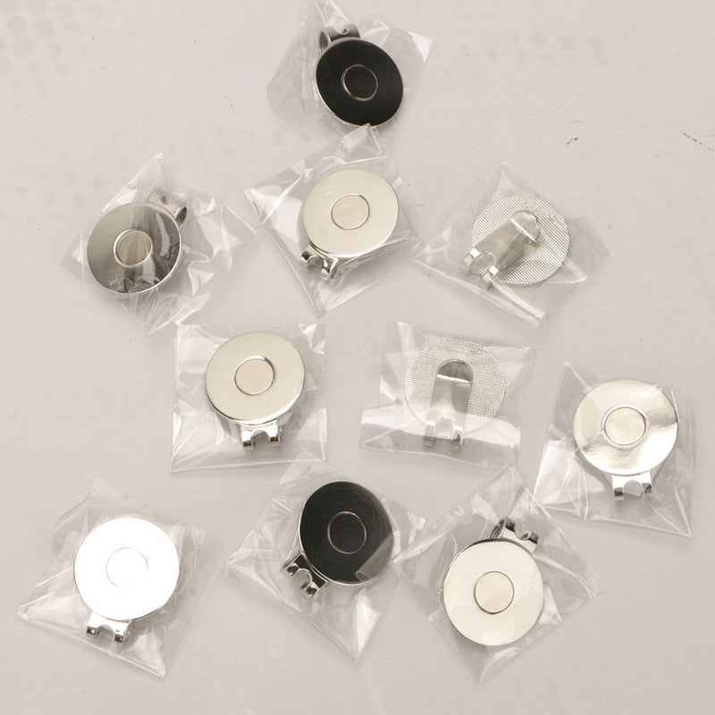 Zinc Alloy 25mm Golf Balls Aiming Cap Clips Golf Ball Mark Golf Training Aids