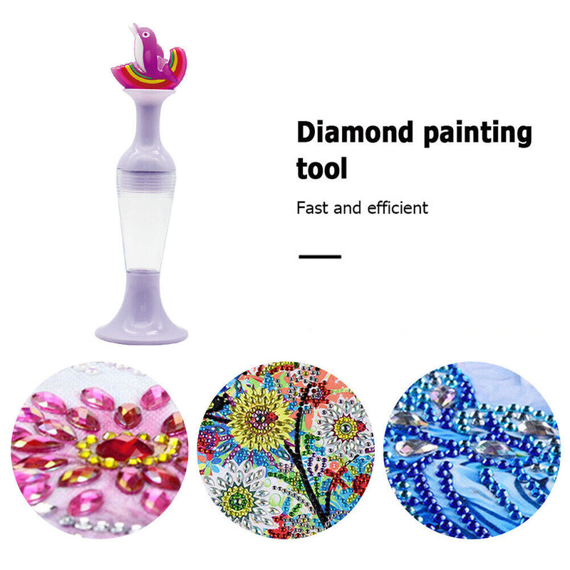 5D Diamond Painting Point Drill Pen Vase Shape DIY Nail Art Picker Accessories