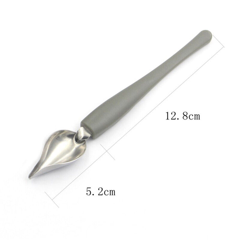 Western Baking Dessert Decor Stainless Steel Chef Pencil Sauce Painting Spoon