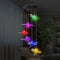Waterproof Wind Chime Solar Power Lamp Color Changing Dragonfly Pendant Lig