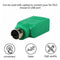 USB Female to PS2 PS/2 Male Adapter Converter keyboard h Mice High Hot F6V5