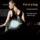 LED Bag Purse Lamp Handbag Atmosphere Lights Decor with Keychain (Round)