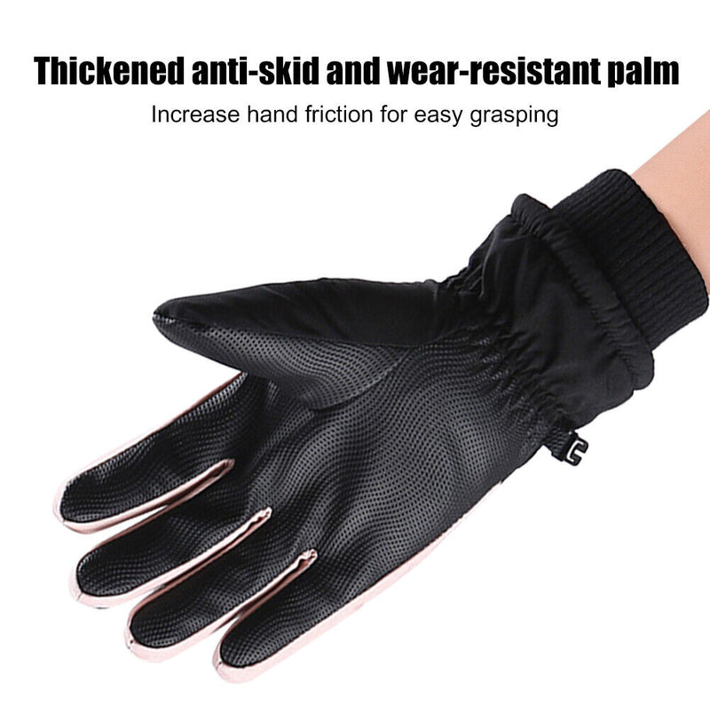 Anti-Skid Thickening Warm Ski Gloves Cycling Motorcycle Glove Riding Accessories