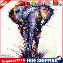 DIY Digital Oil Painting By Numbers Walking Elephant Art Picture Decoration