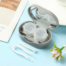 Lovely Travel Contact Lenses Box Contact Lens Case with Mirror Mini Square