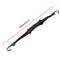 59cm Strap Motorcycle Helmet Gears Fixed Buckle Rope Retractable Protective