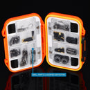 Outdoor 12 Grid Waterproof Lure Hook Bait Fishing Tackle Storage Box Case