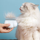 Pet Comb Massage Brush for Dogs Cats Grooming Hair Remover Cleaner (White) Newly