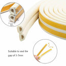 Collision Rubber Weather Strips Foam Seal Strip Draught Excluder Window Door