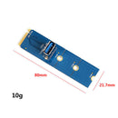 M.2 M Key NGFF to USB 3.0 Adapter Card for BTC Mining PCI-E X16 Riser Converter